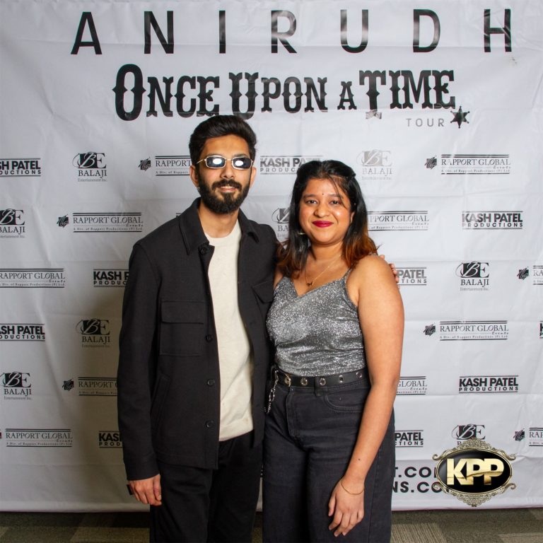 Kash Patel Productions Anirudh Once Upon A Time World Tour Meet Greet Dallas TX Curtis Culwell Center 36
