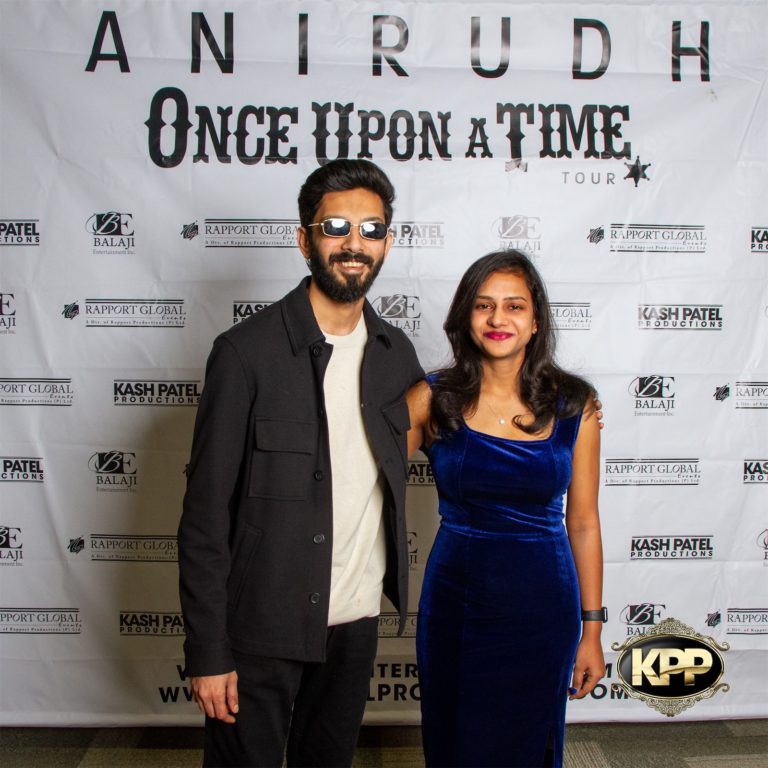 Kash Patel Productions Anirudh Once Upon A Time World Tour Meet Greet Dallas TX Curtis Culwell Center 38