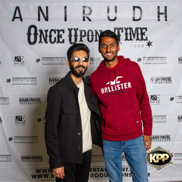 Kash Patel Productions Anirudh Once Upon A Time World Tour Meet Greet Dallas TX Curtis Culwell Center 41