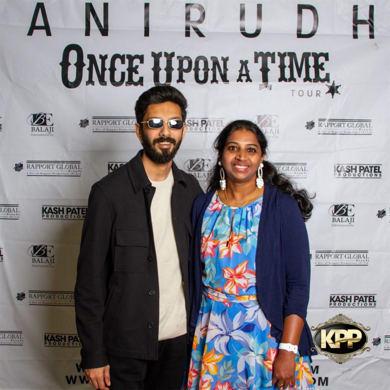 Kash Patel Productions Anirudh Once Upon A Time World Tour Meet Greet Dallas TX Curtis Culwell Center 42
