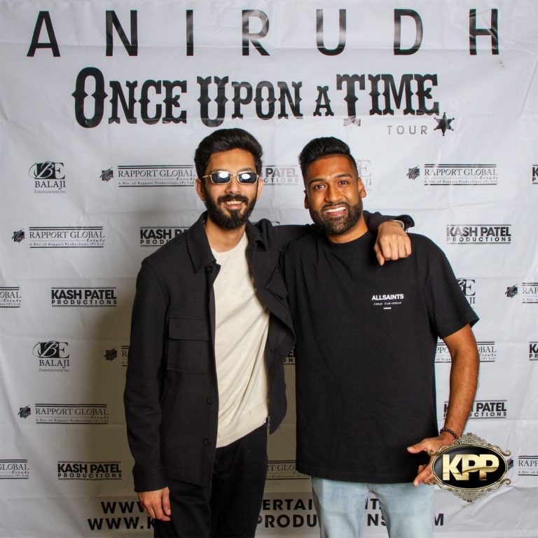 Kash Patel Productions Anirudh Once Upon A Time World Tour Meet Greet Dallas TX Curtis Culwell Center 48
