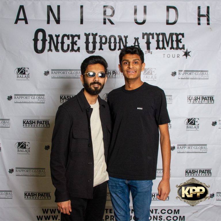 Kash Patel Productions Anirudh Once Upon A Time World Tour Meet Greet Dallas TX Curtis Culwell Center 49