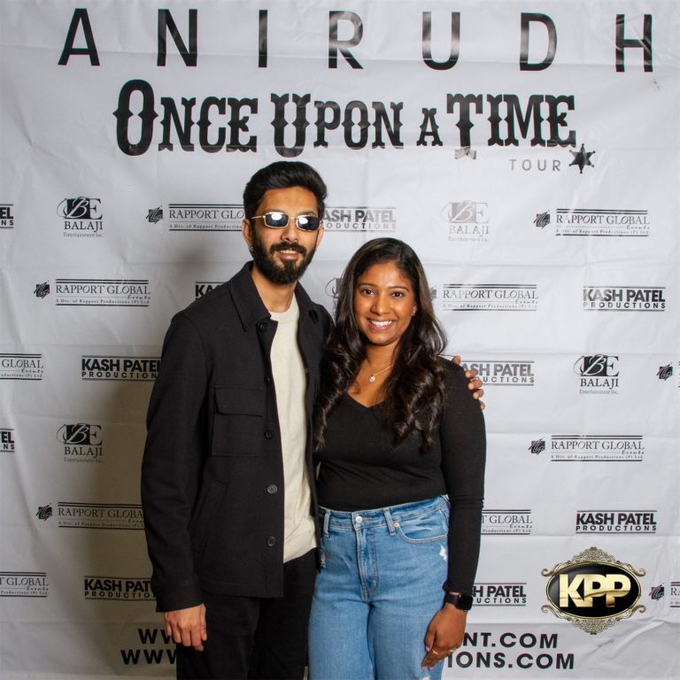 Kash Patel Productions Anirudh Once Upon A Time World Tour Meet Greet Dallas TX Curtis Culwell Center 50