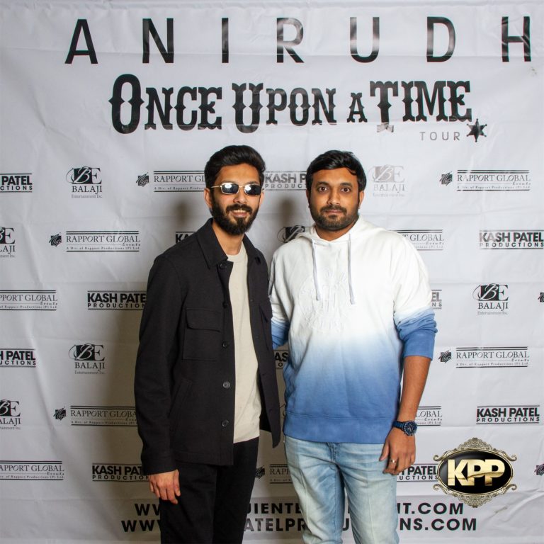 Kash Patel Productions Anirudh Once Upon A Time World Tour Meet Greet Dallas TX Curtis Culwell Center 59