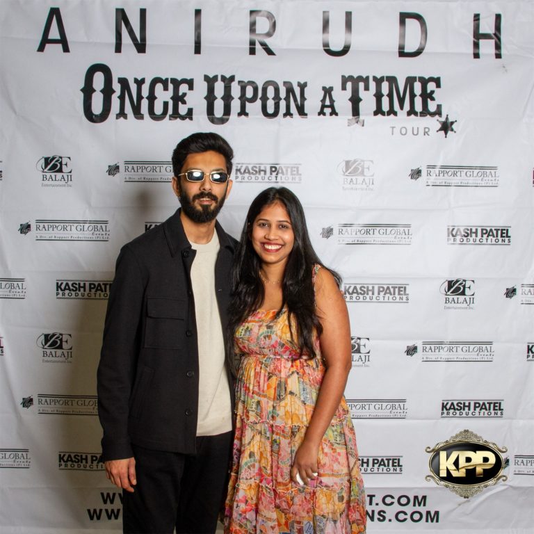 Kash Patel Productions Anirudh Once Upon A Time World Tour Meet Greet Dallas TX Curtis Culwell Center 60