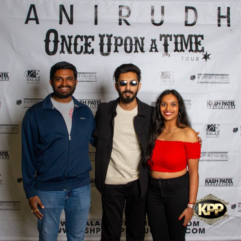 Kash Patel Productions Anirudh Once Upon A Time World Tour Meet Greet Dallas TX Curtis Culwell Center 61