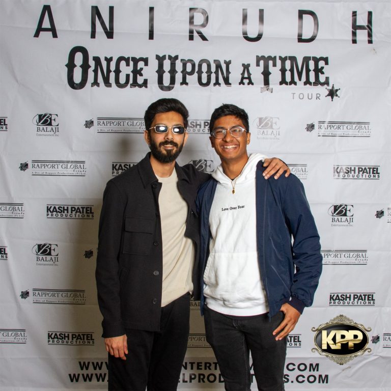 Kash Patel Productions Anirudh Once Upon A Time World Tour Meet Greet Dallas TX Curtis Culwell Center 62