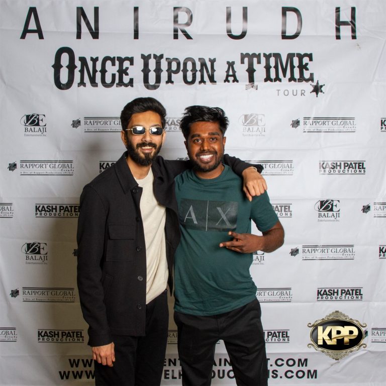 Kash Patel Productions Anirudh Once Upon A Time World Tour Meet Greet Dallas TX Curtis Culwell Center 63