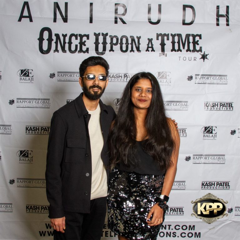 Kash Patel Productions Anirudh Once Upon A Time World Tour Meet Greet Dallas TX Curtis Culwell Center 67