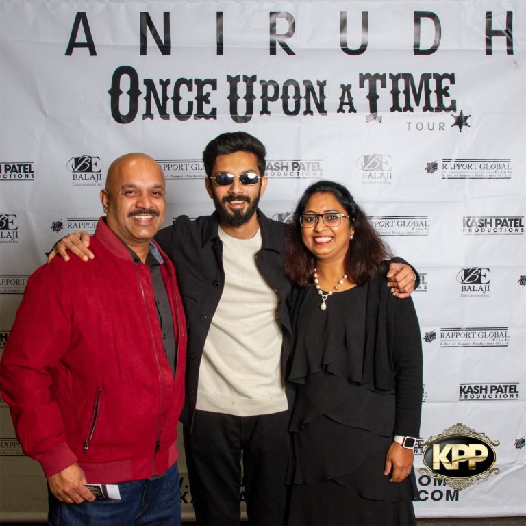 Kash Patel Productions Anirudh Once Upon A Time World Tour Meet Greet Dallas TX Curtis Culwell Center 69