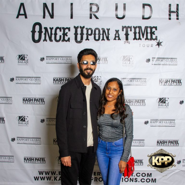 Kash Patel Productions Anirudh Once Upon A Time World Tour Meet Greet Dallas TX Curtis Culwell Center 7