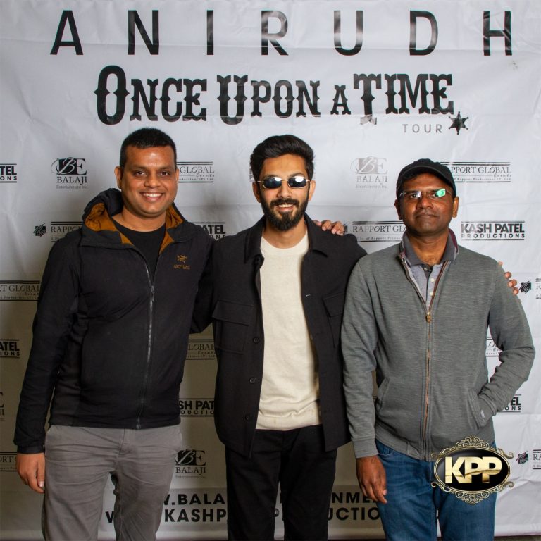 Kash Patel Productions Anirudh Once Upon A Time World Tour Meet Greet Dallas TX Curtis Culwell Center 70