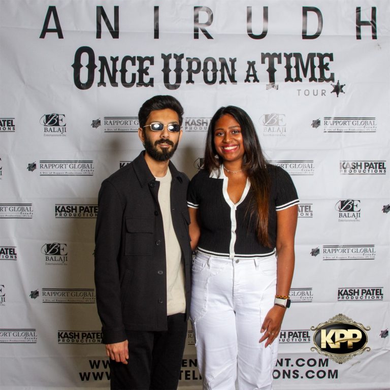 Kash Patel Productions Anirudh Once Upon A Time World Tour Meet Greet Dallas TX Curtis Culwell Center 73