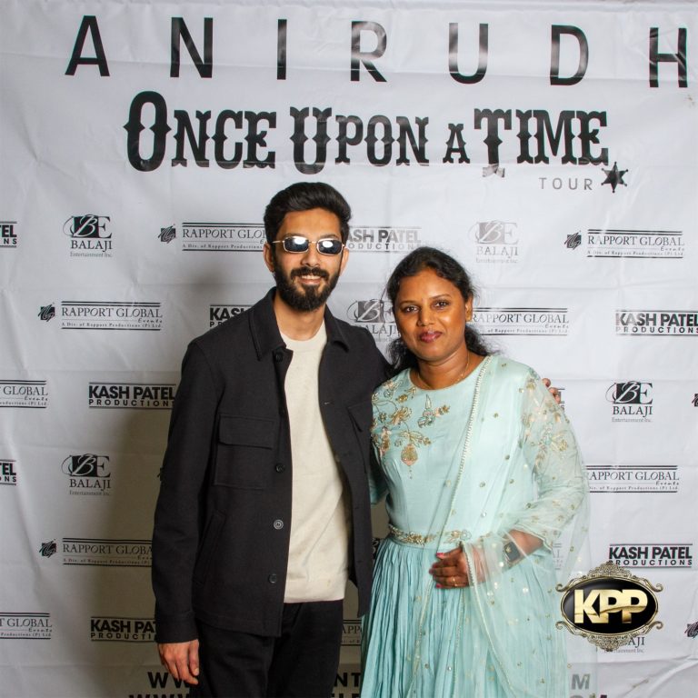 Kash Patel Productions Anirudh Once Upon A Time World Tour Meet Greet Dallas TX Curtis Culwell Center 75