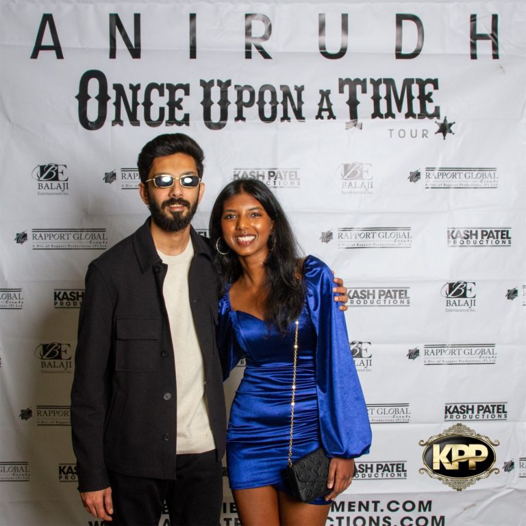Kash Patel Productions Anirudh Once Upon A Time World Tour Meet Greet Dallas TX Curtis Culwell Center 76