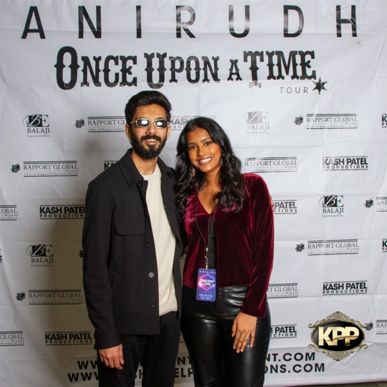 Kash Patel Productions Anirudh Once Upon A Time World Tour Meet Greet Dallas TX Curtis Culwell Center 82