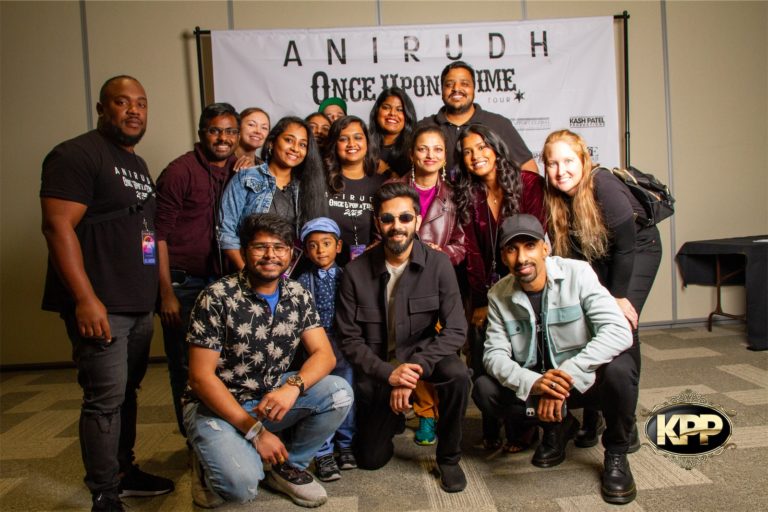 Kash Patel Productions Anirudh Once Upon A Time World Tour Meet Greet Dallas TX Curtis Culwell Center 86