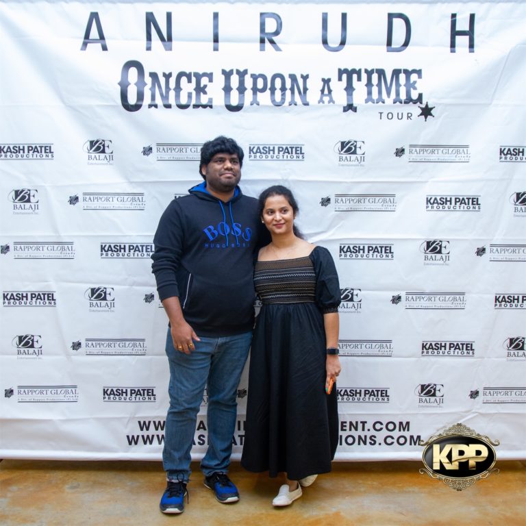 Kash Patel Productions Anirudh Once Upon A Time World Tour Preshow Dallas TX Curtis Culwell Center 11