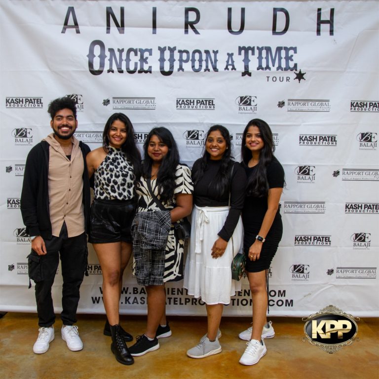 Kash Patel Productions Anirudh Once Upon A Time World Tour Preshow Dallas TX Curtis Culwell Center 19