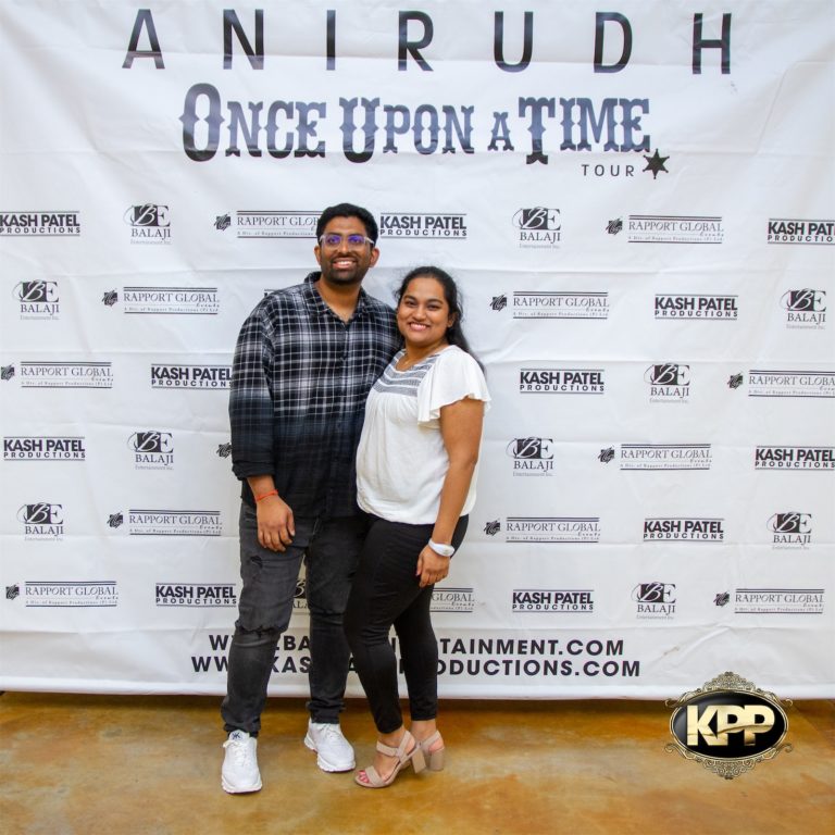 Kash Patel Productions Anirudh Once Upon A Time World Tour Preshow Dallas TX Curtis Culwell Center 27