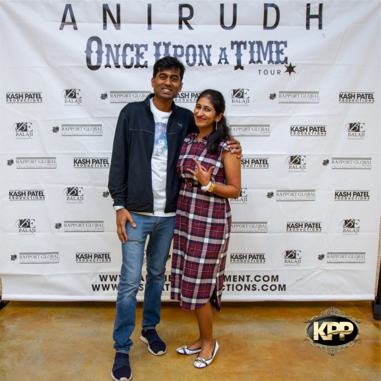 Kash Patel Productions Anirudh Once Upon A Time World Tour Preshow Dallas TX Curtis Culwell Center 52