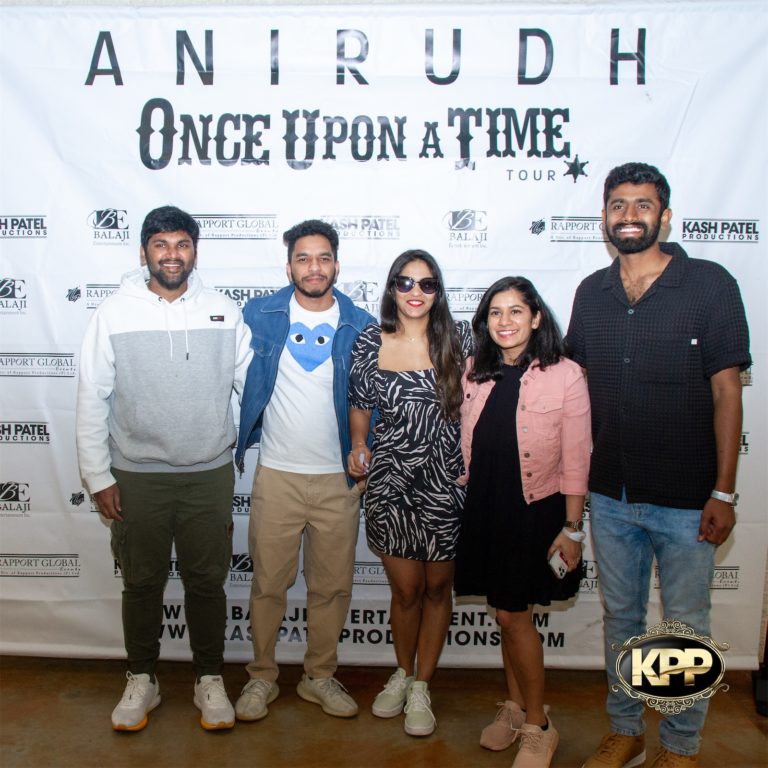 Kash Patel Productions Anirudh Once Upon A Time World Tour Preshow Dallas TX Curtis Culwell Center 7