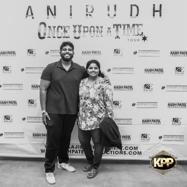 Kash Patel Productions Anirudh Once Upon A Time World Tour Preshow Dallas TX Curtis Culwell Center 9