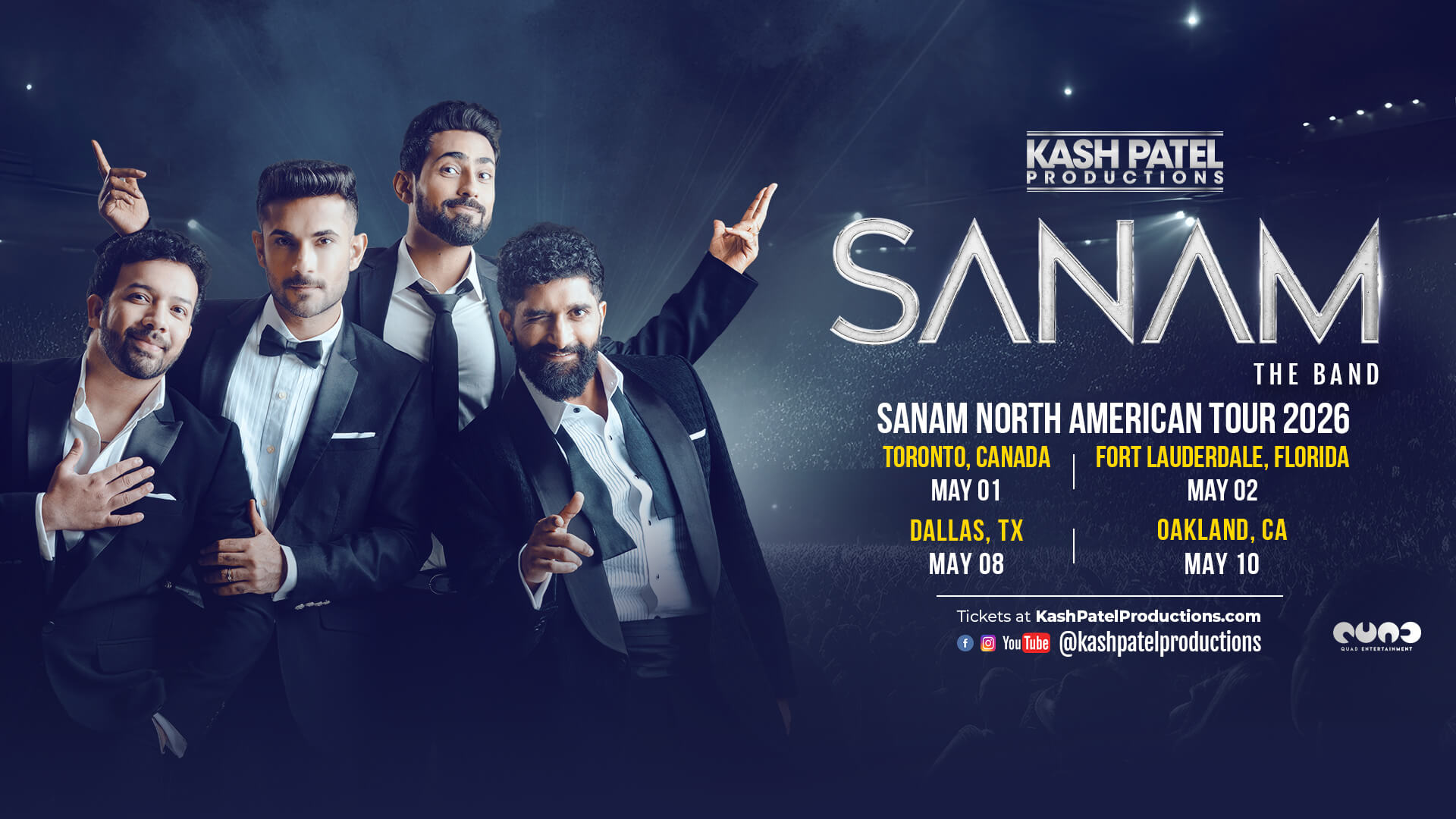 SANAM “North American Concert Tour”
